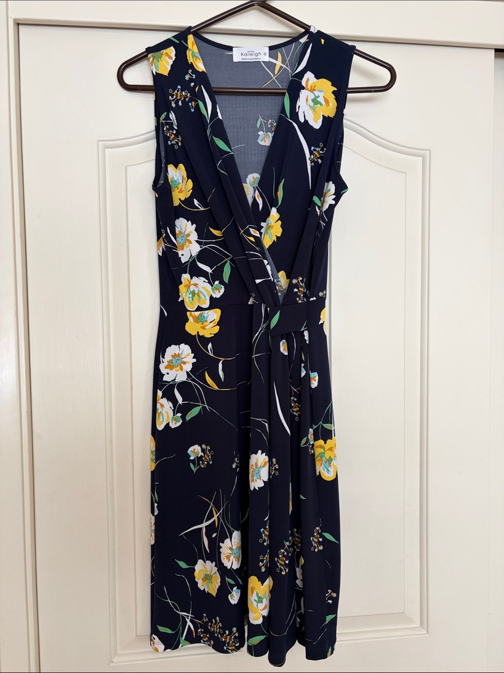 Kaileigh Faux Wrap Knit Dress